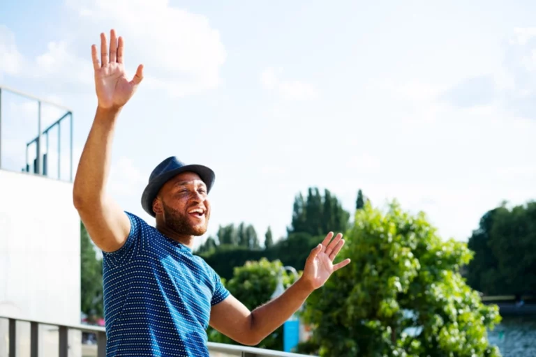 Blue hat guy